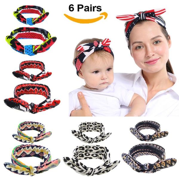 lovely baby and mom ears headbands 6 pairs elastic floral lepoard hair hoop stretch bows cotton children women hair bands, Slivery;white
lovely baby and mom ears headbands 6 pairs elastic floral lepoard hair hoop stretch bows cotton children women hair bands, Slivery;white