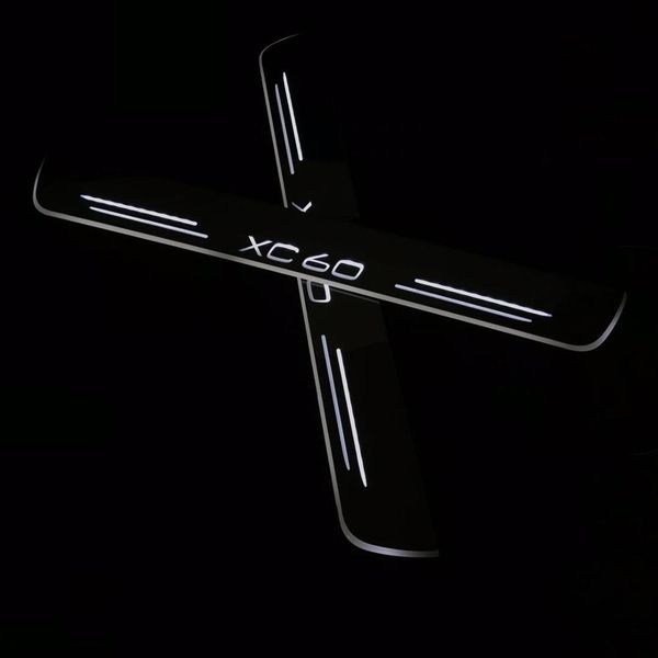acrylic door sill plate strip with led decorative welcome light moving door scuff for xc60
acrylic door sill plate strip with led decorative welcome light moving door scuff for xc60