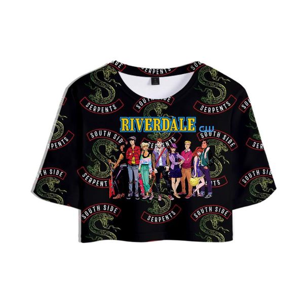 women's t-shirt 3d print riverdale summer casual women clothes 2021 harajuku hip hop short sleeve plus size, White
women's t-shirt 3d print riverdale summer casual women clothes 2021 harajuku hip hop short sleeve plus size, White