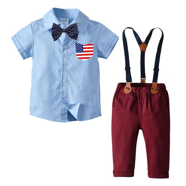 explosion models short-sleeve shirt woven cotton bib pants european and american-style gentleman suit factory direct
explosion models short-sleeve shirt woven cotton bib pants european and american-style gentleman suit factory direct
