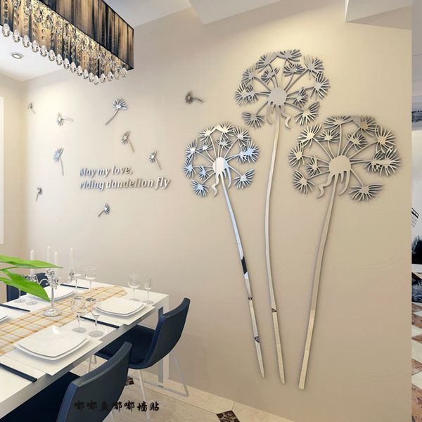 3d dandelion acrylic decals adhesive wall stickers mural home decor kids boy bedroom nursery birthday christmas gift
3d dandelion acrylic decals adhesive wall stickers mural home decor kids boy bedroom nursery birthday christmas gift