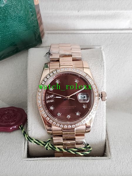 luxury wristwatch men lady watch fold mechanical bracelet 36 mm rose gold 279135 date dust diamond jubilee automatic watch, Slivery;brown
luxury wristwatch men lady watch fold mechanical bracelet 36 mm rose gold 279135 date dust diamond jubilee automatic watch, Slivery;brown
