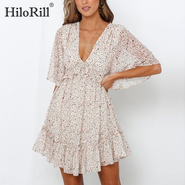 casual dresses women back hollow out print mini dress summer deep v neck boho beach female short sleeve ruffle chiffon party, Black;gray
casual dresses women back hollow out print mini dress summer deep v neck boho beach female short sleeve ruffle chiffon party, Black;gray