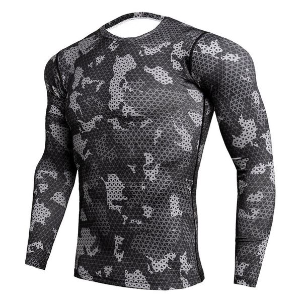 rashgard men compression shirt men sport long sleeve camouflage fitness 3d dry fit men's running t-shirt gym shirt, Black;blue
rashgard men compression shirt men sport long sleeve camouflage fitness 3d dry fit men's running t-shirt gym shirt, Black;blue