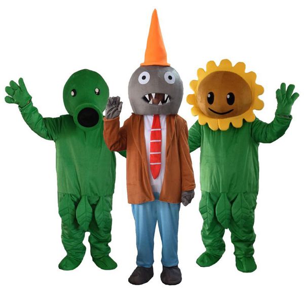 2019 plants v.s. zombies mascot costume size anime clothing party makeup delivery, Red;yellow
2019 plants v.s. zombies mascot costume size anime clothing party makeup delivery, Red;yellow