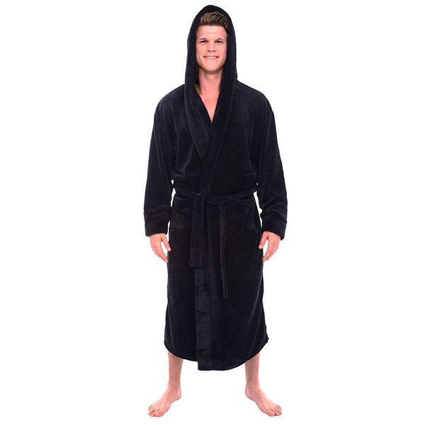 men's winter plush lengthened shawl bathrobe home clothes long sleeved robe coat robe de chambre homme dropship #1112, Black;brown
men's winter plush lengthened shawl bathrobe home clothes long sleeved robe coat robe de chambre homme dropship #1112, Black;brown