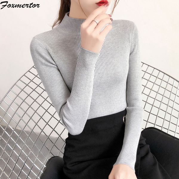 women sweater pullover knitted cotton solid crew neck essential jumper long sleeve sweaters warm female sweaters 7 color, White;black
women sweater pullover knitted cotton solid crew neck essential jumper long sleeve sweaters warm female sweaters 7 color, White;black