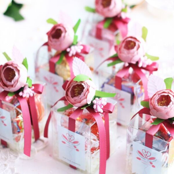 6x6x8cm 10pcs diy clear / grind arenaceous flower pvc box new wedding gift box transparent european silk flower candy gift
6x6x8cm 10pcs diy clear / grind arenaceous flower pvc box new wedding gift box transparent european silk flower candy gift