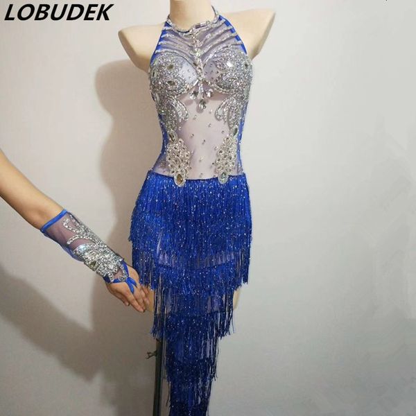 blue white tassel see-through mesh rhinestones backless bodysuit nightclub dj party show stage wear women nightclub costume, Black;red
blue white tassel see-through mesh rhinestones backless bodysuit nightclub dj party show stage wear women nightclub costume, Black;red