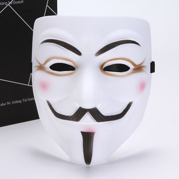 50pcs 2020 new v mask vendetta white yellow mask anonymous guy fawkes fancy costume halloween masks masquerade v
50pcs 2020 new v mask vendetta white yellow mask anonymous guy fawkes fancy costume halloween masks masquerade v