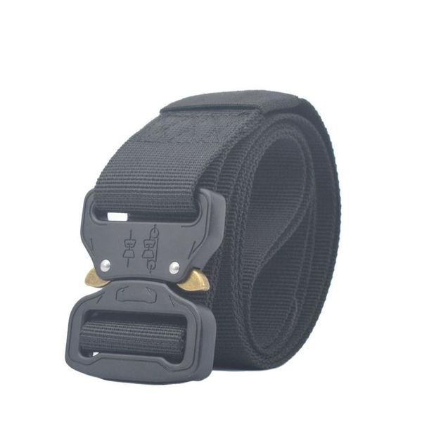 tactical belt nylon men's training belt metal multifunctional buckle outdoor sports hook new #n, Black;brown
tactical belt nylon men's training belt metal multifunctional buckle outdoor sports hook new #n, Black;brown