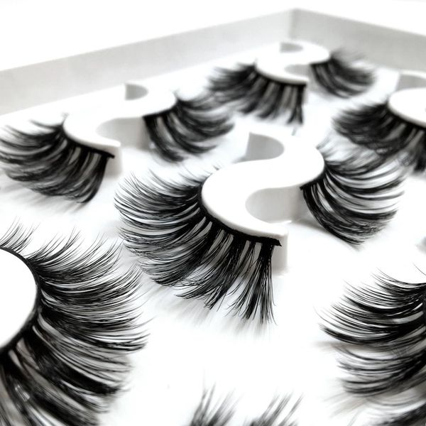 new 9 pairs fake eyelashes 100% mink eyelashes mink lashes natural dramatic volume extension false
new 9 pairs fake eyelashes 100% mink eyelashes mink lashes natural dramatic volume extension false