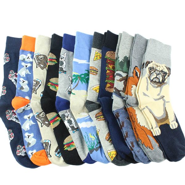 harajuku creative casual dress wedding novelty socks animal calcetines hombre divertidos socks men happy funny cotton, Black
harajuku creative casual dress wedding novelty socks animal calcetines hombre divertidos socks men happy funny cotton, Black