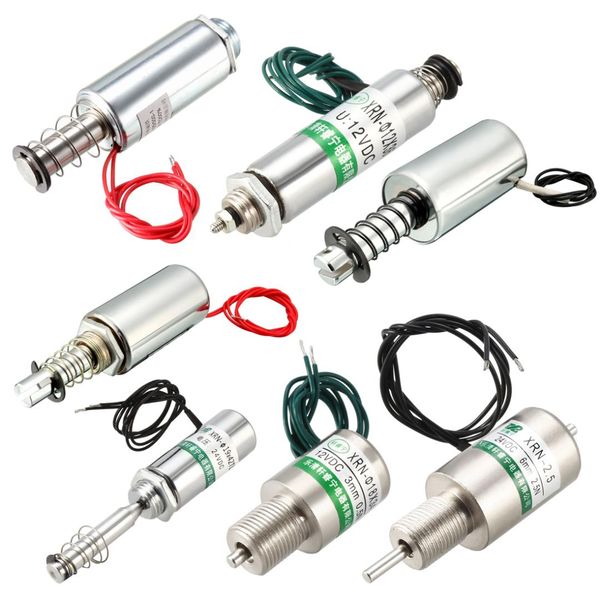 uxcell 1pc linear motion solenoid electromagnet pull/push/tubular type dc 12/24v
uxcell 1pc linear motion solenoid electromagnet pull/push/tubular type dc 12/24v