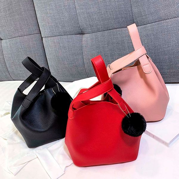 2019 new women's bucket bag pu leather shoulder bag solid color handbag designer large capacity crossbody dropship y12.4
2019 new women's bucket bag pu leather shoulder bag solid color handbag designer large capacity crossbody dropship y12.4