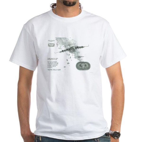 men's t-shirts us paratrooper print light t-shirt, White;black
men's t-shirts us paratrooper print light t-shirt, White;black