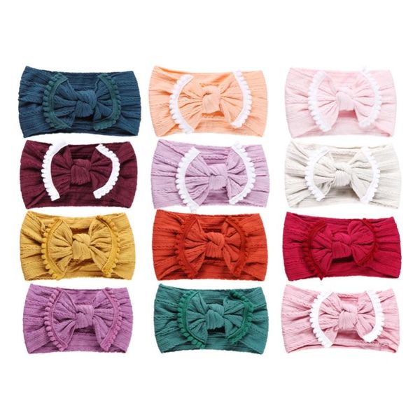 12pcs/lot baby bow hair band macrame balls nylon headband pompom ruffles trim bow hair accessories infants 12 colors jfny107b, Slivery;white
12pcs/lot baby bow hair band macrame balls nylon headband pompom ruffles trim bow hair accessories infants 12 colors jfny107b, Slivery;white