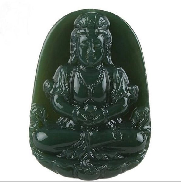 natural carved treasure guanyin hetian jade pendant china qingyu green avalokitesvara necklace pendants, Silver
natural carved treasure guanyin hetian jade pendant china qingyu green avalokitesvara necklace pendants, Silver
