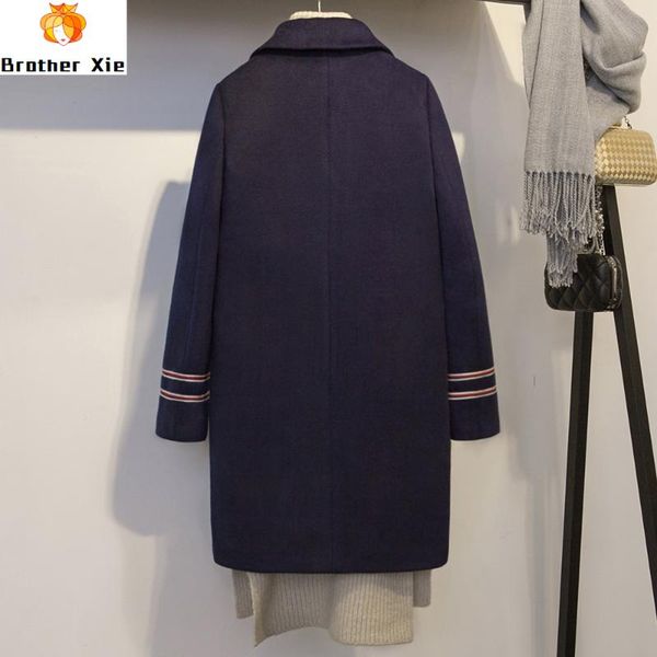 new 2020 classic coat long fashion slim wool coat wide-waisted office lady solid v-neck applique women spring dark blue, Black
new 2020 classic coat long fashion slim wool coat wide-waisted office lady solid v-neck applique women spring dark blue, Black