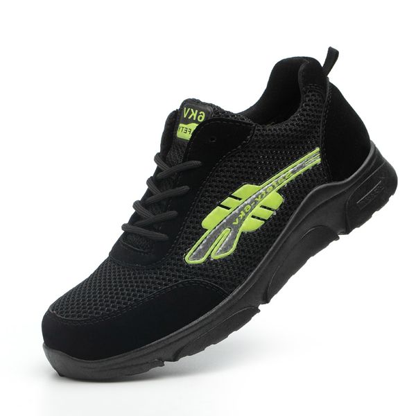 new fashion men comfortable steel toe cap work safety shoes outdoor construction worker summer shoe security boots protection, Black
new fashion men comfortable steel toe cap work safety shoes outdoor construction worker summer shoe security boots protection, Black