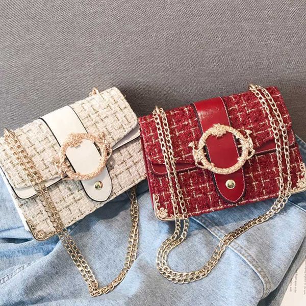 new women girls bag vintage all-match woolen chain shoulder crossbody small square bag magnetic buckle women's handbag new
new women girls bag vintage all-match woolen chain shoulder crossbody small square bag magnetic buckle women's handbag new
