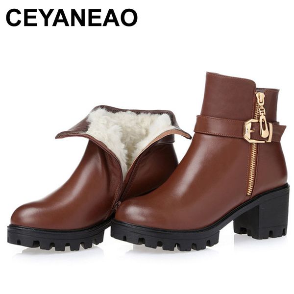 ceyaneao new2018 high heels ankle women boots footwear crystal female genuine leather shoes autumn platform boot big sizee886, Black
ceyaneao new2018 high heels ankle women boots footwear crystal female genuine leather shoes autumn platform boot big sizee886, Black