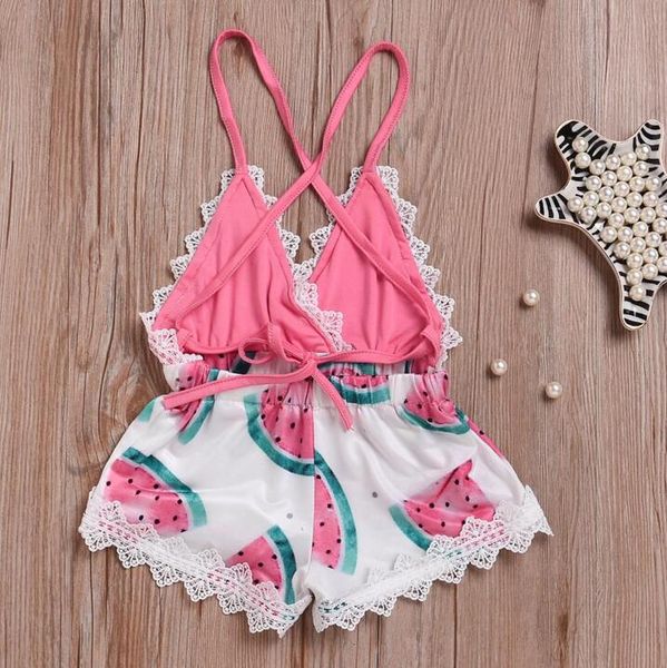 2019 new watermelon printed rompers baby girls selling girls'climbing garments with suspenders girls rompers clothes, Blue
2019 new watermelon printed rompers baby girls selling girls'climbing garments with suspenders girls rompers clothes, Blue