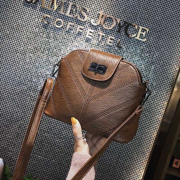 women's bag 2019 new embroidery fashion slant single shoulder