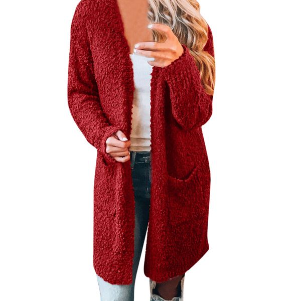 jaycosin fashion women winter keep warm wool pockets oversized jacket stylish long sleeve comfortable soft outwear jacket 118#4, Black
jaycosin fashion women winter keep warm wool pockets oversized jacket stylish long sleeve comfortable soft outwear jacket 118#4, Black
