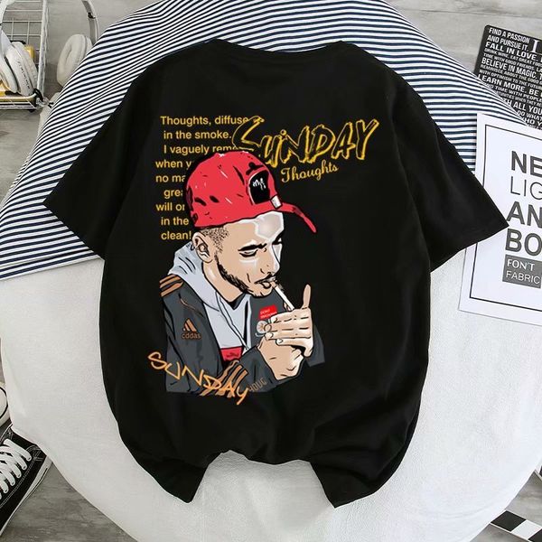 jianju street hip-hop ins super fire short-sleeved t-shirt men's cotton half sleeve couple half-sleeved t-shirt fashion, White;black
jianju street hip-hop ins super fire short-sleeved t-shirt men's cotton half sleeve couple half-sleeved t-shirt fashion, White;black
