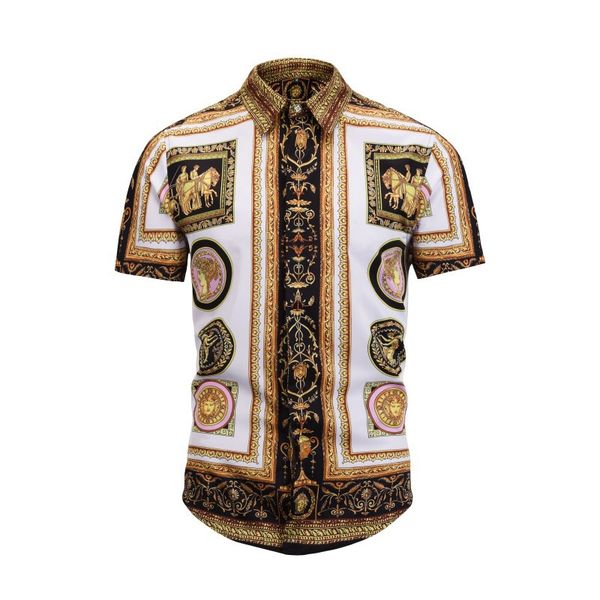 2019 digital printing men shirt short sleeve european version court tide streetwear man fashion clothing camiseta masculina, White;black
2019 digital printing men shirt short sleeve european version court tide streetwear man fashion clothing camiseta masculina, White;black