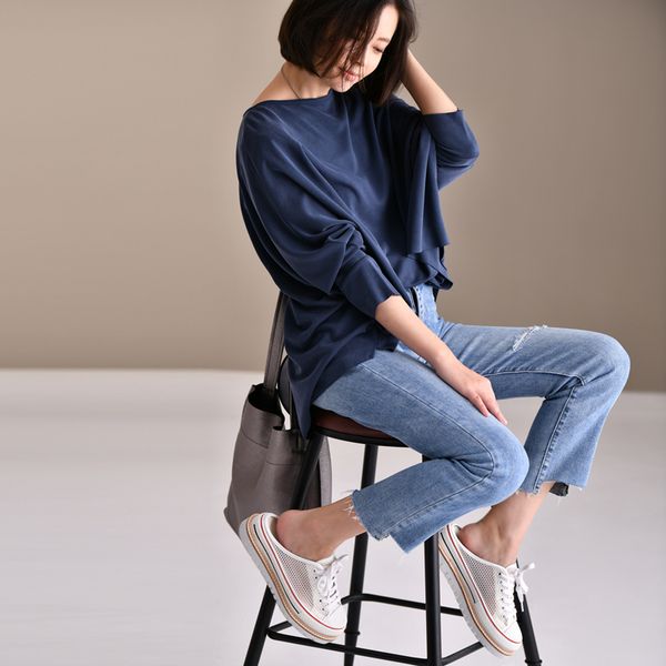 micoco n5085 рваные прямые джинсы, Blue 
micoco n5085 рваные прямые джинсы, Blue