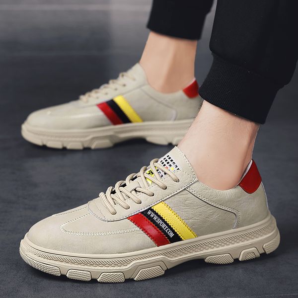 men's shoes autumn 2019 new british retro tide shoes korean version of the wild trend men's leather casual sports, Black
men's shoes autumn 2019 new british retro tide shoes korean version of the wild trend men's leather casual sports, Black