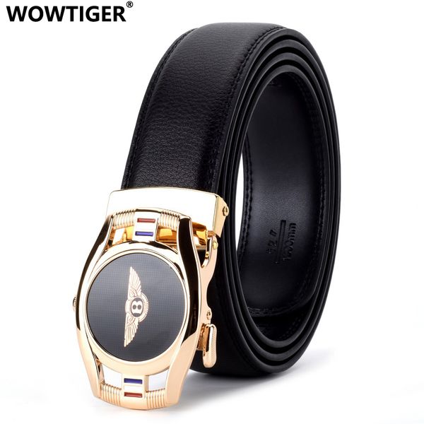 wowtiger car brand black automatic buckle leather luxury men belt male alloy buckle belts for men ceinture homme cinto masculino y200520, Black;brown
wowtiger car brand black automatic buckle leather luxury men belt male alloy buckle belts for men ceinture homme cinto masculino y200520, Black;brown