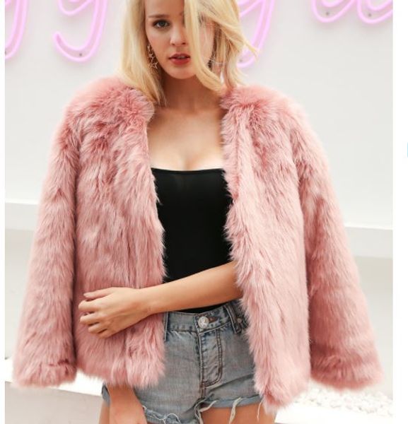s-4xl plus size elegant faux fur coat fluffy jacket 2018 winter women thick warm faux fur coats outerwear fake jacket, Black
s-4xl plus size elegant faux fur coat fluffy jacket 2018 winter women thick warm faux fur coats outerwear fake jacket, Black