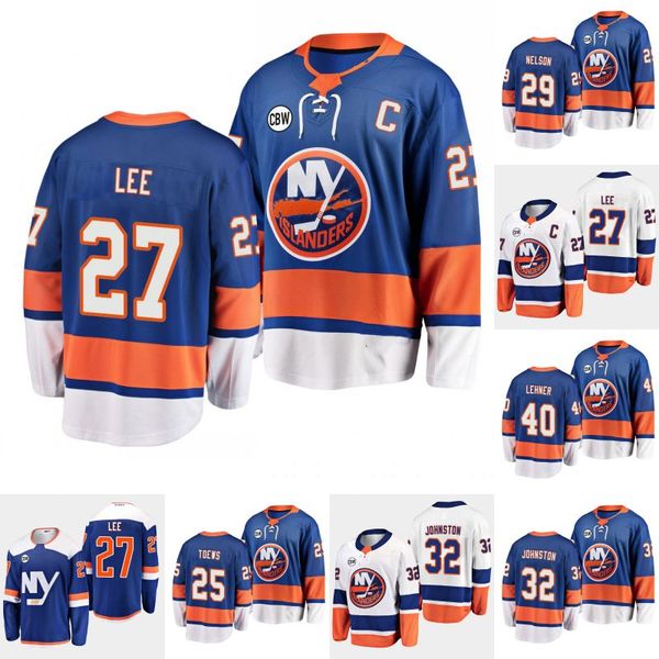 #27 Anders Lee Jersey New York Islanders CBW Patch 25 Devon Toews 29 Brock Nelson 32 Ross Johnston 40 Robin Lehner Mens Lady Hockey Jerseys
#27 Anders Lee Jersey New York Islanders CBW Patch 25 Devon Toews 29 Brock Nelson 32 Ross Johnston 40 Robin Lehner Mens Lady Hockey Jerseys