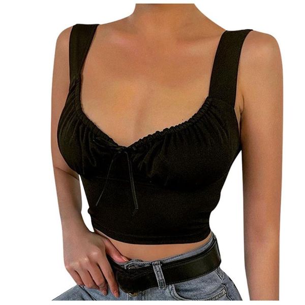 fold bow bandage tank crop women fashion v-neck solid sleeveless camis cropped clubwear summer streetwear 2020 clothes, White
fold bow bandage tank crop women fashion v-neck solid sleeveless camis cropped clubwear summer streetwear 2020 clothes, White