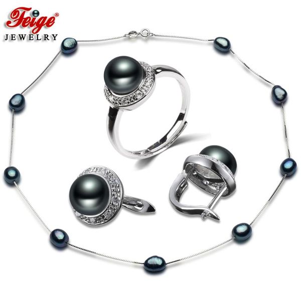 fashion black freshwater cultured pearl necklace set 925 sterling silver chain necklace jewelry sets for women fine jewelry gift
fashion black freshwater cultured pearl necklace set 925 sterling silver chain necklace jewelry sets for women fine jewelry gift