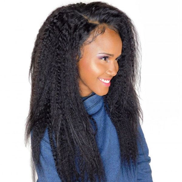 360 lace frontal wig with baby hair 130% mongolian kinky straight human hair lace front wigs, Black;brown
360 lace frontal wig with baby hair 130% mongolian kinky straight human hair lace front wigs, Black;brown