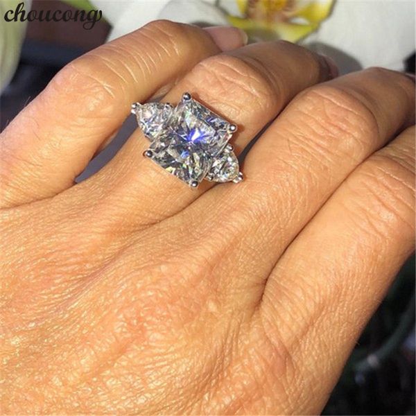 choucong classic ring 925 sterling silver princess cut 3ct diamond engagement wedding band rings for women jewelry gift, Slivery;golden
choucong classic ring 925 sterling silver princess cut 3ct diamond engagement wedding band rings for women jewelry gift, Slivery;golden