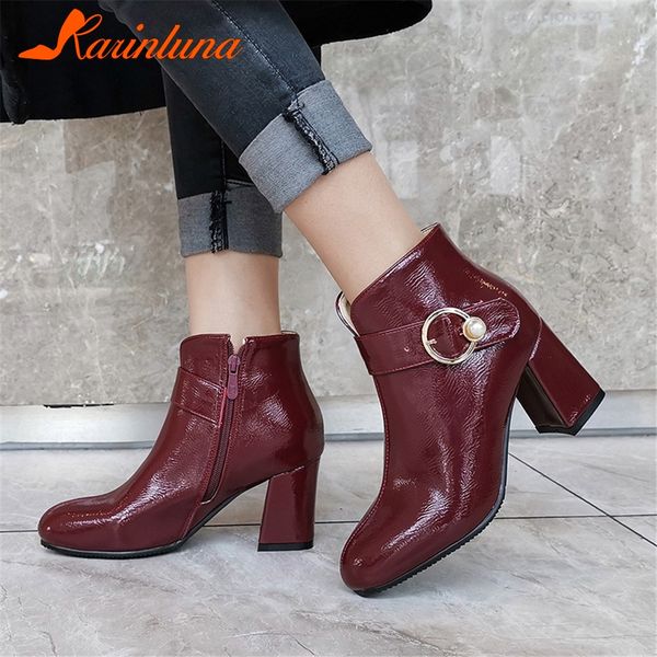 karin new arrivals large size 28-46 ladies high heels ankle boots women belt buckle autumn winter shoes woman boots female, Black
karin new arrivals large size 28-46 ladies high heels ankle boots women belt buckle autumn winter shoes woman boots female, Black
