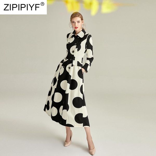 2020 spring new fashion elegant trench turn down collar long sleeve dot mid calf with sashes slim female trench y29, Tan;black
2020 spring new fashion elegant trench turn down collar long sleeve dot mid calf with sashes slim female trench y29, Tan;black