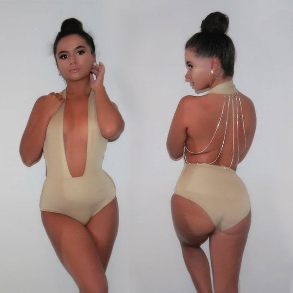 women one piece solid color bikini push up padded bandage halter monokini swimsuit swimwear beachwear bathing suit biquini
women one piece solid color bikini push up padded bandage halter monokini swimsuit swimwear beachwear bathing suit biquini