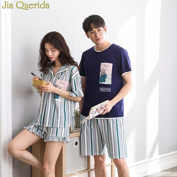 j&q pyjama femme 2019 new shorts pajamas for women and men leisure striped couple matching night suit 100% cotton couple pajamas, Black;red
j&q pyjama femme 2019 new shorts pajamas for women and men leisure striped couple matching night suit 100% cotton couple pajamas, Black;red