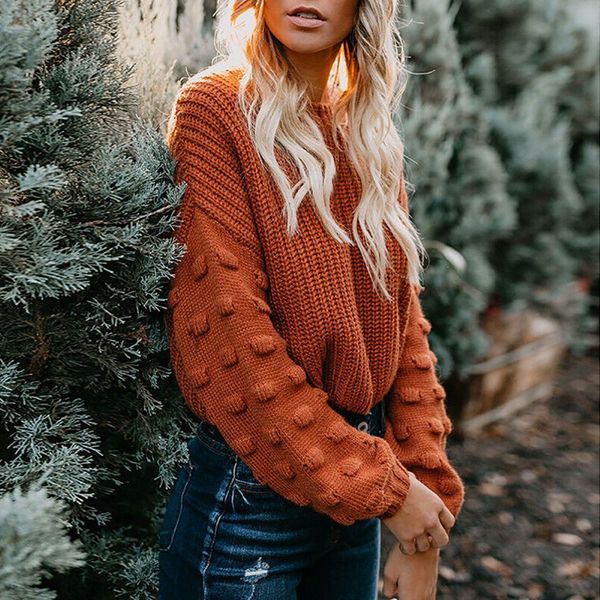 fashion pullover women's bubble decorative sleeves cute sweet simple solid color autumn new long-sleeved comfortable knitted, White;black
fashion pullover women's bubble decorative sleeves cute sweet simple solid color autumn new long-sleeved comfortable knitted, White;black