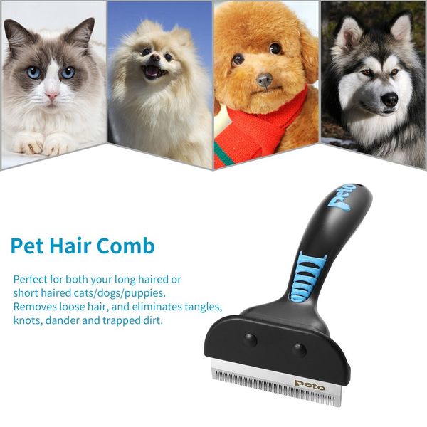 professional pet faded hair comb dogs cats hair removal comb brushes pet grooming tools with non-slip handle pet supplies m size
professional pet faded hair comb dogs cats hair removal comb brushes pet grooming tools with non-slip handle pet supplies m size