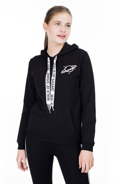 lela hooded sweat women sweat 5413002, Black 
lela hooded sweat women sweat 5413002, Black