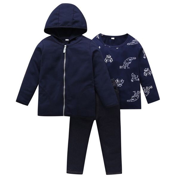jacket boys and girls children sets three-piece long-sleeved pants hooded zipper cartoon trousers, White
jacket boys and girls children sets three-piece long-sleeved pants hooded zipper cartoon trousers, White