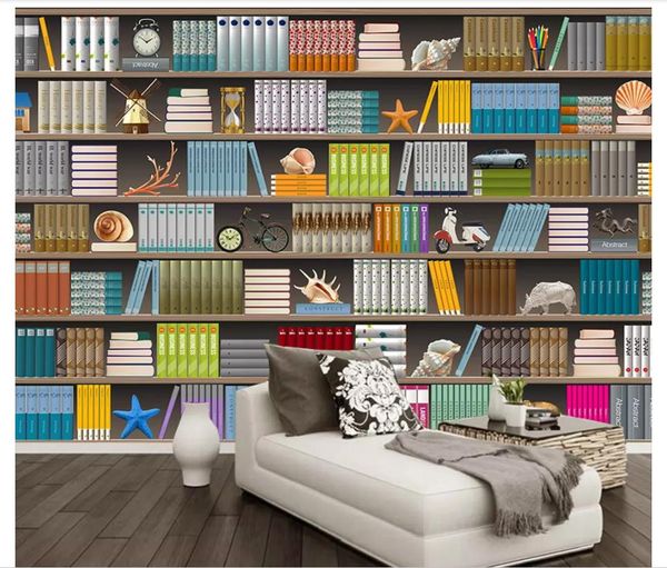 papel de parede custom 3d silk p mural wallpaper 3d bookshelf bookcase background wall sticker decoration
papel de parede custom 3d silk p mural wallpaper 3d bookshelf bookcase background wall sticker decoration