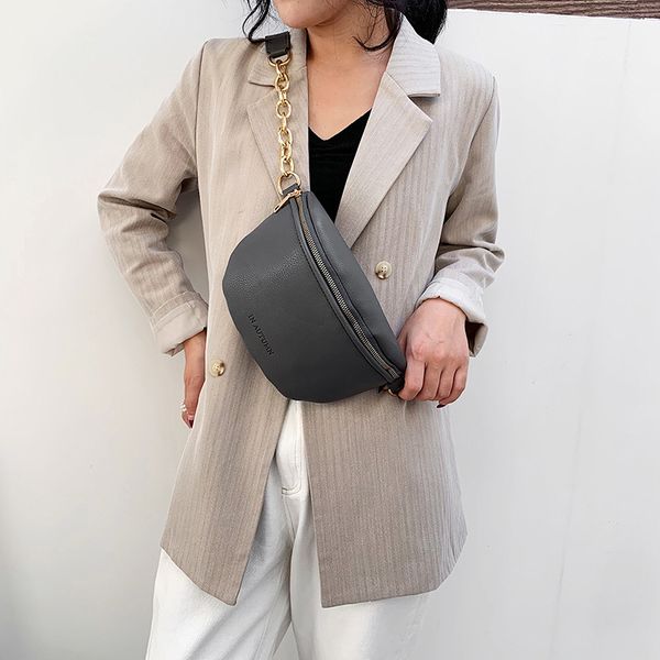 ji hao brand design shoulder bags bag for women pu leather chains crossbody fashion simple wasit bag ladies solid chest bags
ji hao brand design shoulder bags bag for women pu leather chains crossbody fashion simple wasit bag ladies solid chest bags